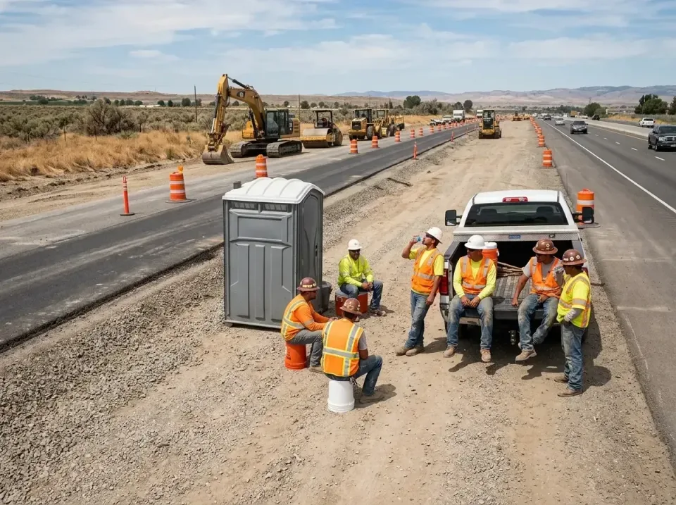 highway-road-construction-crew-007 — frequently asked questions, Porta Potty and Restroom Rentals in Girard, PA